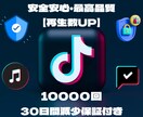 TikTok再生数＋10,000増やします ★TikTok再生回数の他にいいね数オプションもございます イメージ1