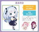 キラキラかわいい！ミニキャラ、ちびキャラ描きます 商用利用可OK！グッズ、SNSアイコン、スタンプに！ イメージ2