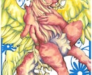 手描きの温もりあるSNSアイコンを制作します アナログ画材で描く世界に一つのアイコン制作します！ イメージ4