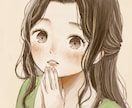 女の子のイラスト描きます ふんわりした色合い・雰囲気にこだわって仕上げます！ イメージ1