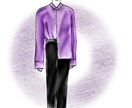 ファッション関係全般イラストに致します ファッションをよりオシャレにイラスト化してみませんか？ イメージ4