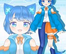 live2D用パーツ分けイラスト描きます VTuberさん、配信者さんにピッタリのお体仕立てます！ イメージ6