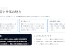 採用実務の経験を活かし求人原稿を作成しますます 仕事内容と企業の魅力を整理／求人原稿１本＋タイトル３案 イメージ2