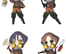 デフォルメキャラ(SD)描きますます デフォルメキャラ(SD)で可愛く描ければいいなぁ イメージ4