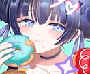 ぱっと目を惹くイラスト全般描きます アイコンから一枚絵まで！透明感のある高品質なイラストを製作 イメージ7