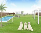 建物の写真や立面図に合わせて外観パースを作成します イラストアプリにて手書き風の温かみあるデザインです。 イメージ7