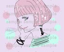 ヨコガオガールズ似顔絵描きます もちろん男性もオッケー　SNSのアイコンや待ち受けに イメージ1