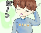 イラストなんでも描きます 少女漫画風イラストや可愛い2頭身キャラも描きます イメージ2