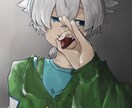 腰上のイラスト描きます 腰上、お顔中心のイラストを描きますよ イメージ4