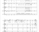 ご指定の楽曲を即日アカペラ用に編曲します アカペラ楽譜でお手元に(ボカロ・ロックバンド曲大歓迎) イメージ6