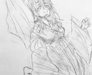 ラフ作成/下書き描きます イラストのラフ作成、下書き描きます イメージ2