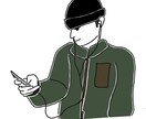 シンプルかわいいあなただけのアイコンを描きます SNSのアイコンで差をだそう!! イメージ2