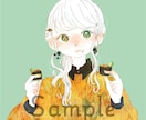 複数人可◎水彩風にふんわりタッチで描きます SNSやLINEのアイコンなどの似顔絵 イメージ5