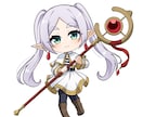 商用利用可能‼️可愛いSDキャラ描きます かわいい女の子のイラスト描きます‼️ イメージ6