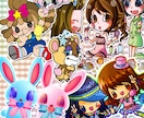 イラスト、アイコン作成いたします ファンシー系、ゆるキャラ系が得意です！ イメージ2