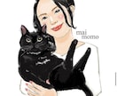 ほんわか雰囲気の似顔絵を描きます プレゼントやインテリアにいかがですか？ イメージ5