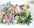 特別なフレームフラワーを作ります オリジナデザインのお花に刻印もお入れします。ウェルカムボード イメージ7