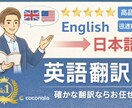 英語翻訳を行います ネイティブ、ビジネスお希望があれば用途に合わせて翻訳します。 イメージ1
