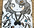 ペットやお題からゆる女の子イラストお描きします お写真やお題から、やさしい女の子を描きます♪ イメージ8