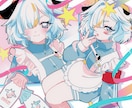 詰め込みイラスト描きます ポップで可愛い詰め込みイラストを描きます！ イメージ4