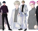 立ち絵・１枚絵・キャラデザ・イラスト制作承ります IRIAM/V Tuber/TRPG/立ち絵/1枚絵 etc イメージ1