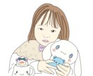 SNSアイコンに！大切な人のイラスト描きます ご本人・お子さま・ご家族…大切な人の似顔絵をイラストに！ イメージ2