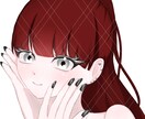 アイコンや商用利用なしのイラスト作成します お顔をアップで可愛く描くのでアイコンに使うのおすすめです! イメージ1