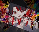 グッズ・歌ってみたMV用イラスト描きます あなただけの歌ってみたサムネを、あなただけのキャラクターで！ イメージ2