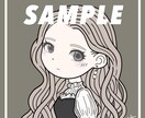可愛い女の子のデフォルメアイコンをお描きします ファッション好きな方におすすめ！おしゃれな女の子イラスト♪ イメージ3