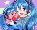 歌ってみたイラストや立ち絵などを描きます アイコン作成可⭕️女の子が得意です！ イメージ4