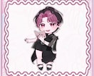 きゅるんと可愛いイラスト描きます 等身もミニキャラも！最大限魅力を引き出したイラスト！ イメージ5