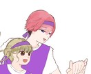 夢絵やオリジナルキャラクターのアイコンを作成します 等身キャラからミニキャラまで幅広く！夢絵...etc イメージ2