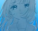 可愛い透明感のあるイラスト制作を承ります 目を引く透明感あるイラストを描くのが得意です。 イメージ2