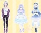 Vtuber様用パーツ分け全身イラスト制作します ご要望に寄り添い、オリジナリティを出すことを心掛けています。 イメージ4