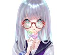 破格☆可愛いアイコンイラストお描きします SNSアイコン、サムネ、グッズ、プレゼントに！ イメージ2