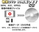 MP4等の動画データからDVD・BDを作成します 簡単手間いらずにDVD＆BDが作成できます！ イメージ1