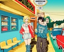 SNSで目立つ！レトロポップなイラストを提供します あなただけの"個性"をアイコンに イメージ6