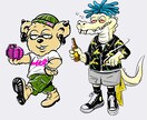 ストリート＋ポップ＋毒　クセ強なキャラデザできます オリジナルの悪くてカワイイキャラを産みたい！お手伝いできます イメージ9