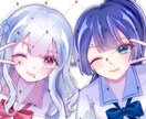歌ってみたイラストや動画サムネイルを制作します 歌ってみたMV用の一枚絵を描きます イメージ3