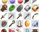 ドット絵、ドットループアニメーション作成します SNSや動画、自作ゲームほか用途自由！ イメージ3