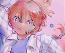 厚塗り調でアイコン描きます 1週間内で納品/清書後の修正可能 イメージ1