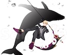 あなたの世界観伝わるSNS用イラスト描きます 返礼品/一枚絵/グッズ/配信サムネ/記念イラスト商用可 イメージ12