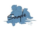 SNS（※主にXを想定の）使用絵をお描きします キャラの指定、またはocを極力ご希望に沿うよう提供します。 イメージ1