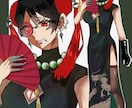 オリジナルキャラクターのカラーイラスト作成します あなたの「好き」を一枚のイラストに仕立てます！ イメージ1