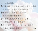 手放すものを占い【その先のあなた】を絵にします アートで視る✨手放した先の光✨植物と共に イメージ8