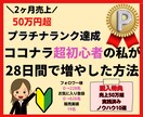 ココナラフォロワーとお気に入りの増やし方を教えます 改訂版！2ヶ月でプラチナ達成！後発組でも売れるノウハウ13選 イメージ1