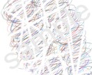 色と線で語ります あなたの心に静かに寄り添う一枚です。 イメージ5