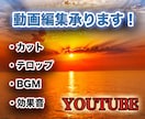 動画編集の仕事を承ります 丁寧な対応コミュニケーションを大事に仕事させて頂きます。 イメージ1