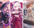 雰囲気ある一枚絵を制作いたします 観賞用・活動用・グッズ用など様々な用途に対応可能です！ イメージ6