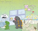 貴方らしい投稿のお手伝いします 貴方らしいSNSの投稿用のイラストを私に描かせてください! イメージ3